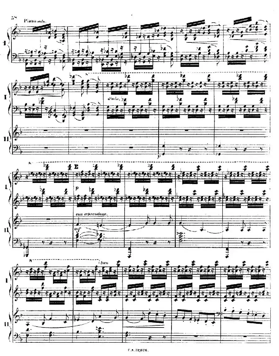 Piano Concerto No.2 in F Major Op.35(F大调第二钢琴协奏曲·Ⅱ·双钢琴)