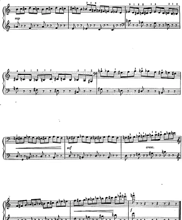 钢琴简易练习曲十六首(丁善德作品三十一号)