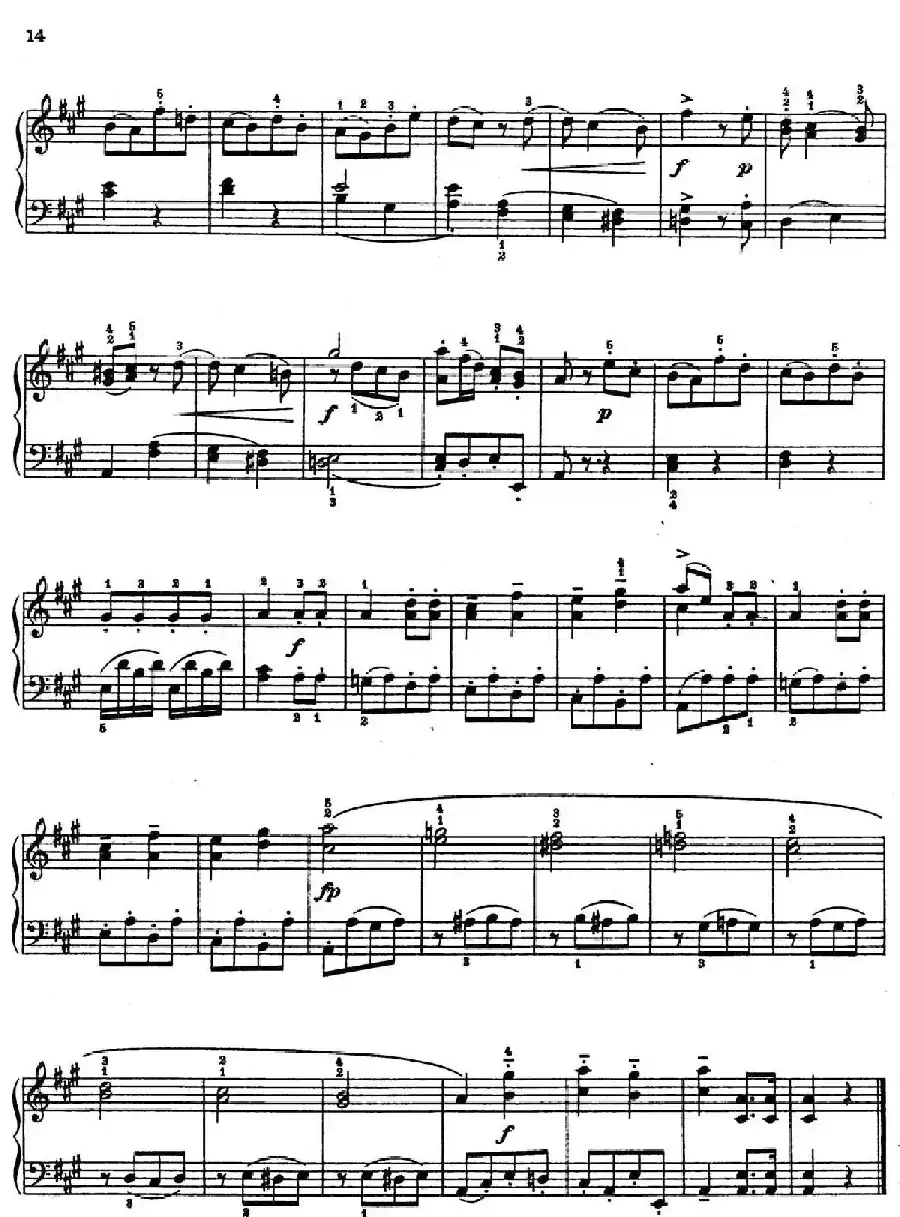 6 Viennese Sonatinas K.439b(6首维也纳小奏鸣曲·Ⅱ)