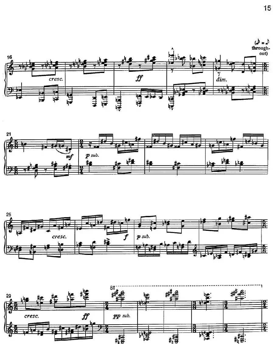 Nine Bagatelles (9首小品)(Ⅸ)