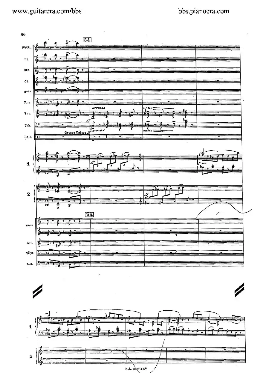 Concerto for 2 Pianos in d Minor(d小调双钢琴协奏曲·总谱)
