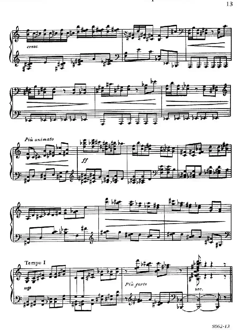 Arabesques Op.42(阿拉伯风格曲 8. 主教)