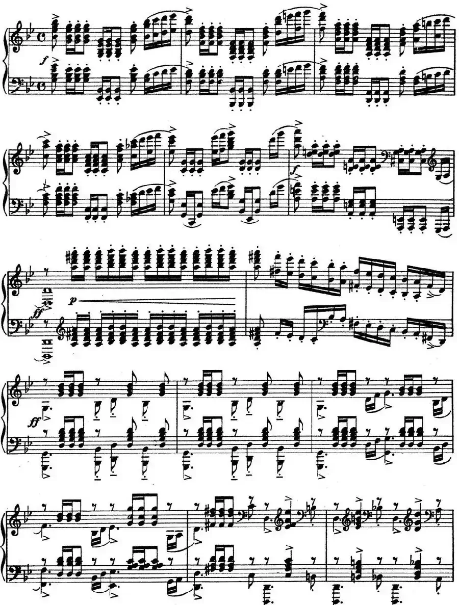 10 Preludes Op.23(拉赫玛尼诺夫10首前奏曲·Ⅴ)
