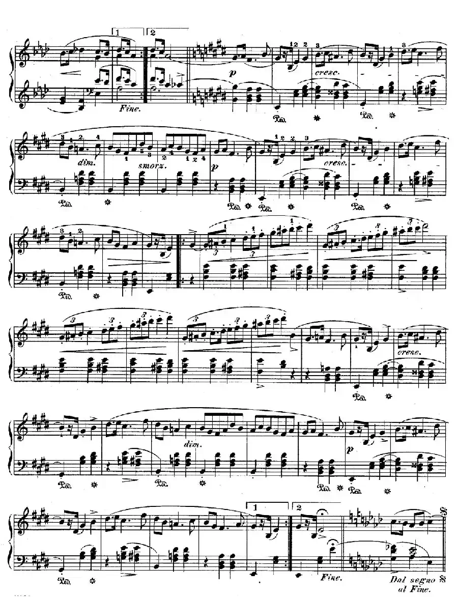 Quatre Mazurkas Op.17(4首玛祖卡舞曲·3)