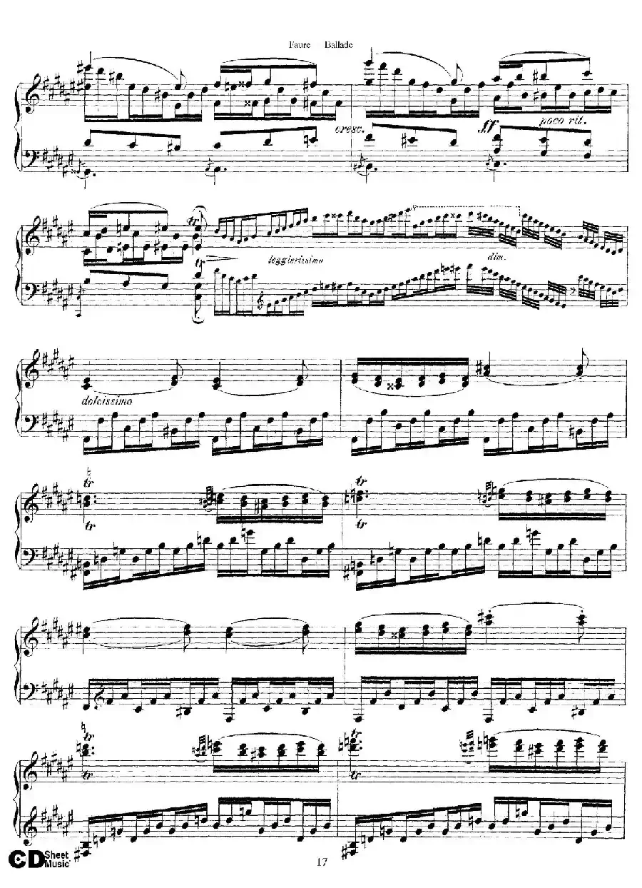 Ballade Op.19(叙事曲)