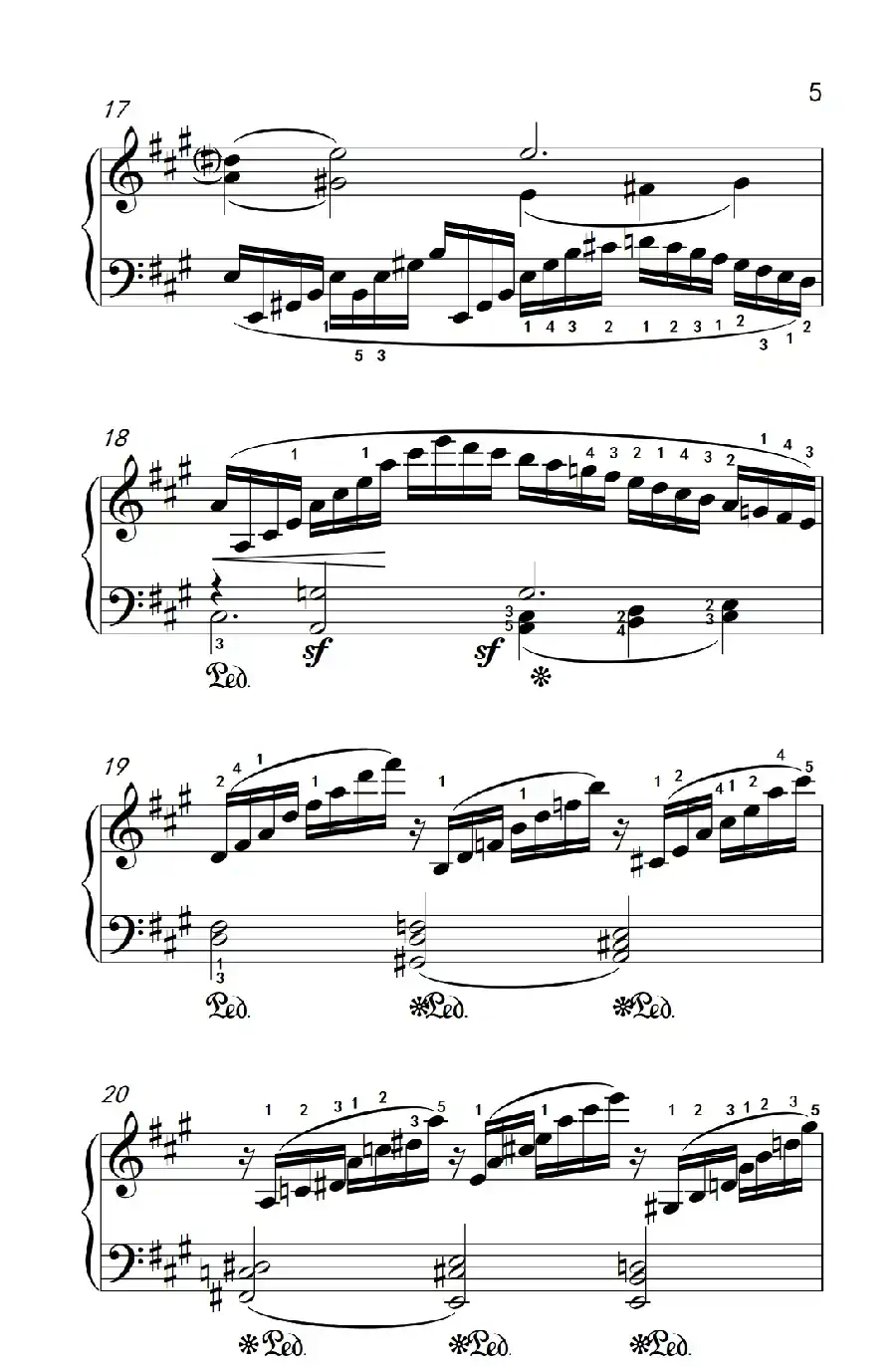 第九级2.练习曲 No.7(中央音乐学院 钢琴(业余)考级教程 7-9级)