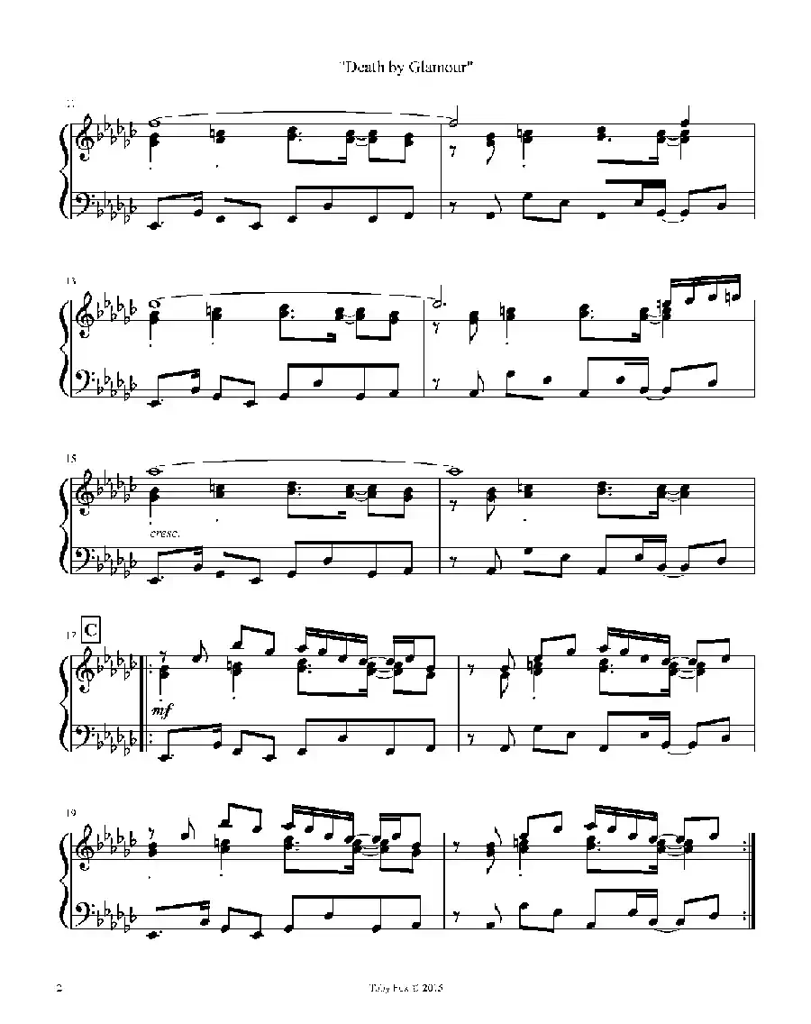 Death By Glamour(Duet)