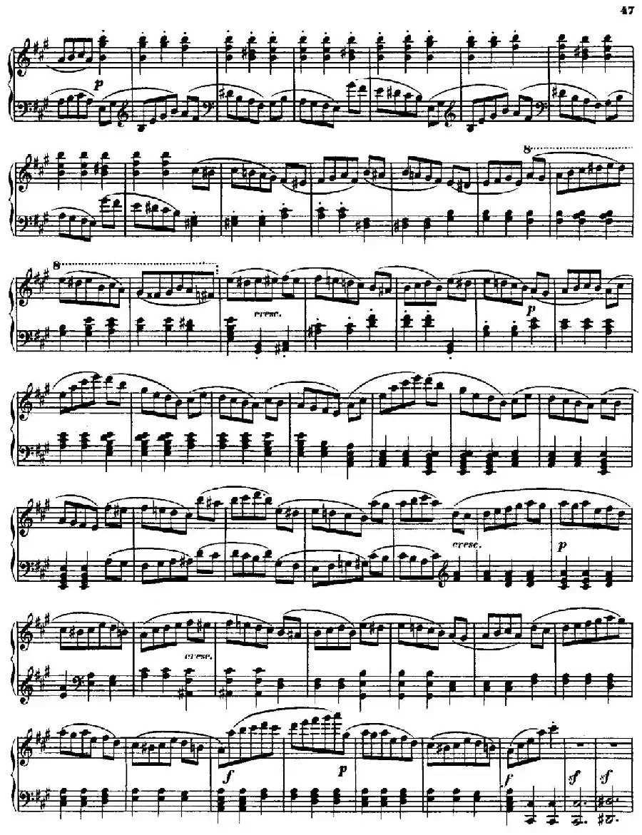 String Quartet No.15 in a Minor Op.132(a小调第十五弦乐四重奏·钢琴独奏版)