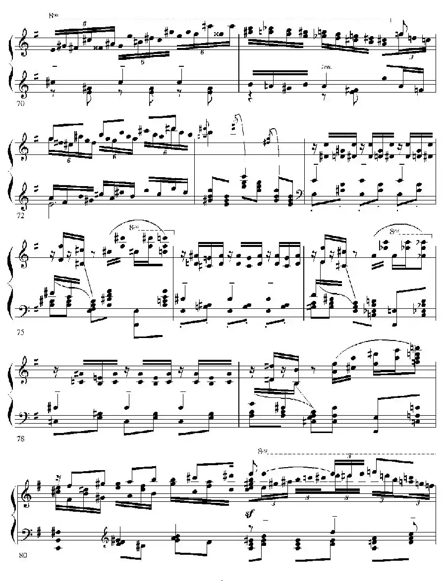 Carmen Variations 12 Pieces(12首卡门主题变奏曲·5)