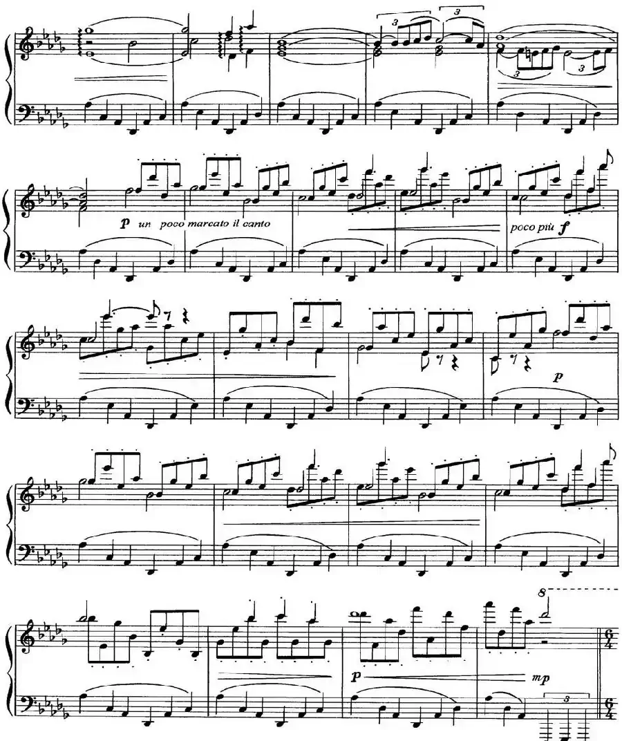 柴可夫斯基18首钢琴小品Op.72(10.Scherzo-fantaisie)
