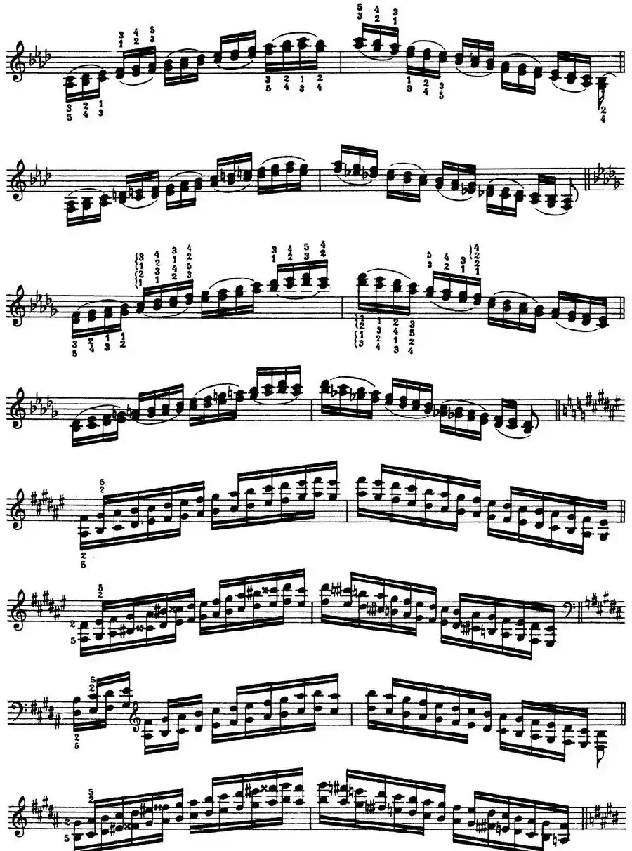 Technical Exercises S.146(李斯特钢琴技巧练习 BOOK Ⅶ)
