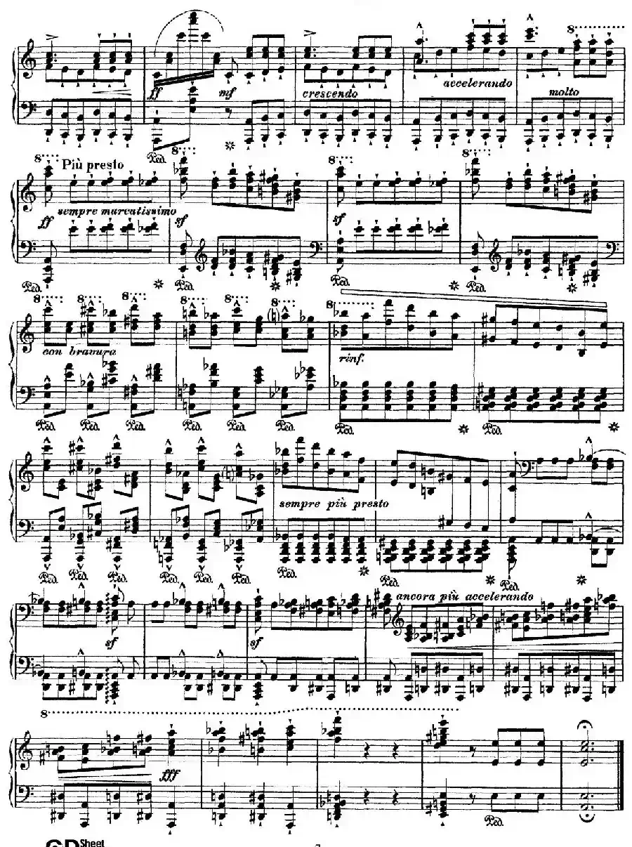 12 Grand Etudes S.137(12首华丽的练习曲·2)