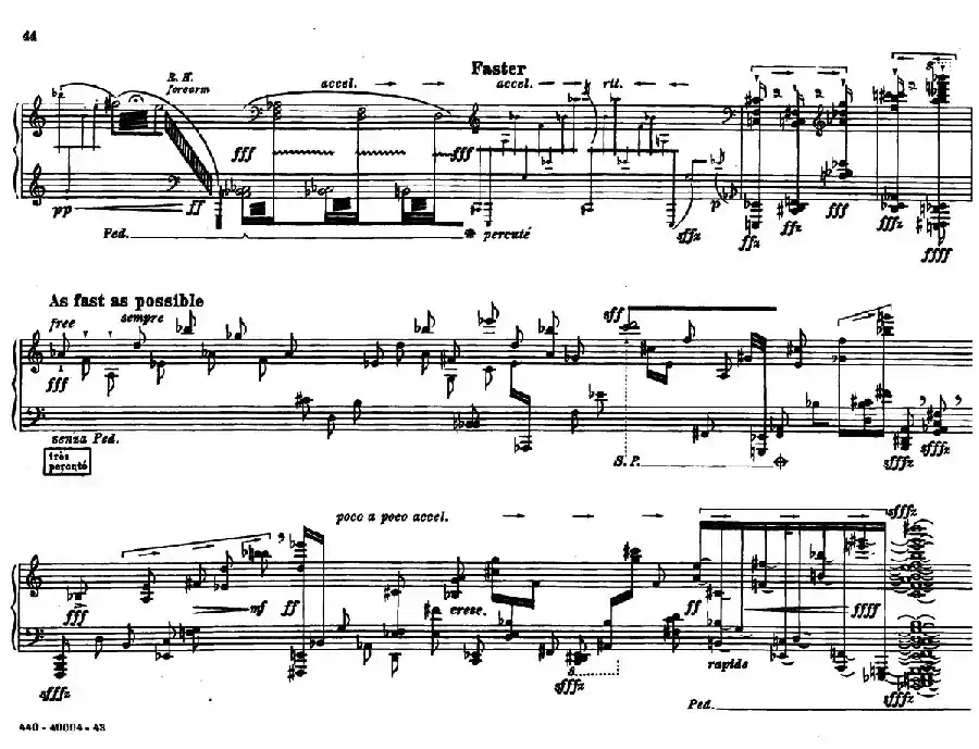 12 Etudes for Piano(博尔科姆12首钢琴练习曲·12)