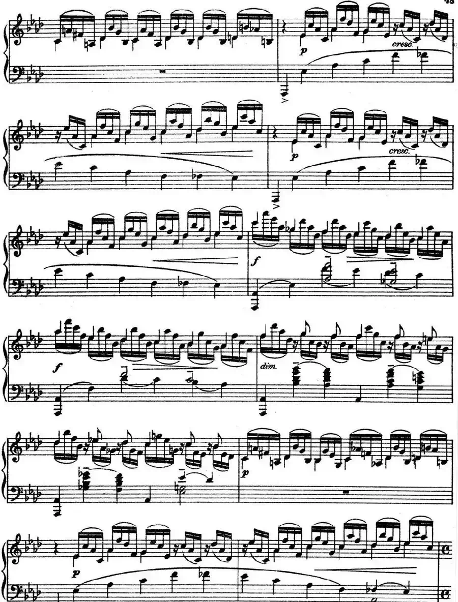 10 Preludes Op.23(拉赫玛尼诺夫10首前奏曲·Ⅷ)