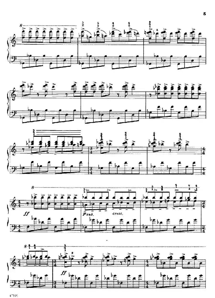 Piano Sonata in E-flat Major Op.95(降E大调钢琴奏鸣曲·Ⅰ)