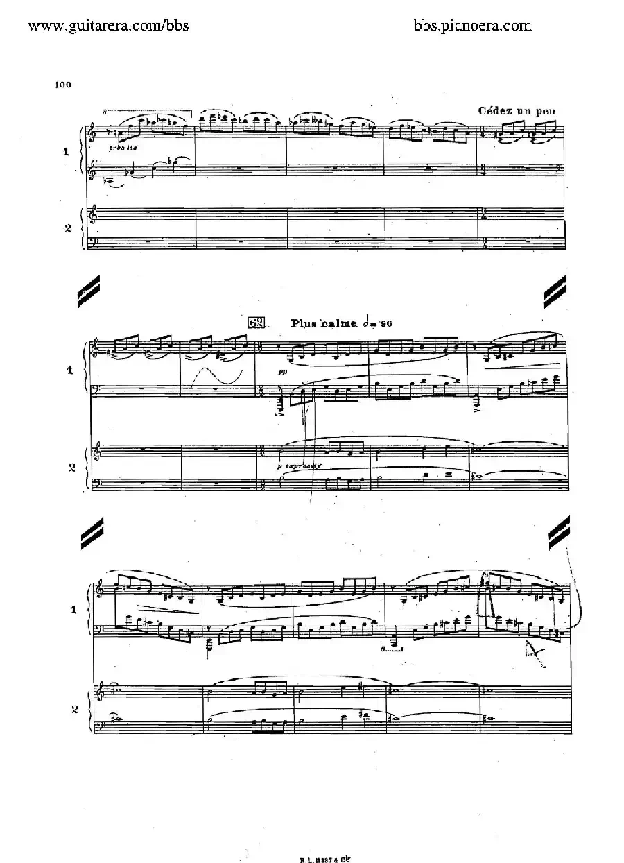Concerto for 2 Pianos in d Minor(d小调双钢琴协奏曲·总谱)