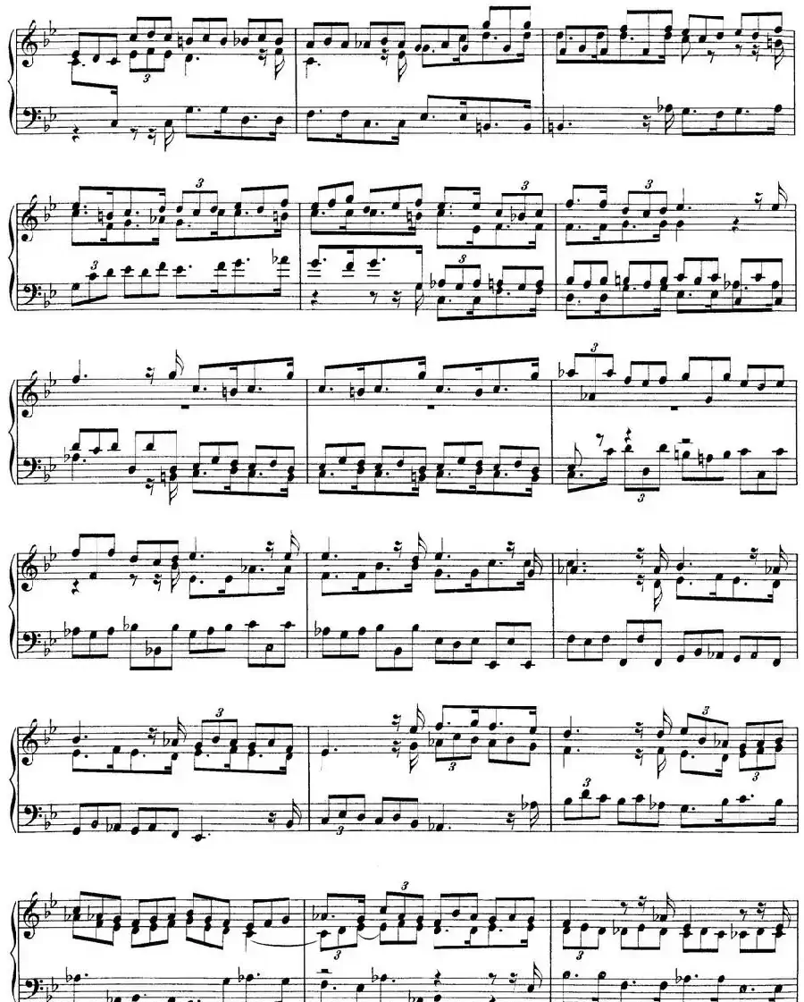 Toccata BWV 915(7首托卡塔·No.6 g小调)