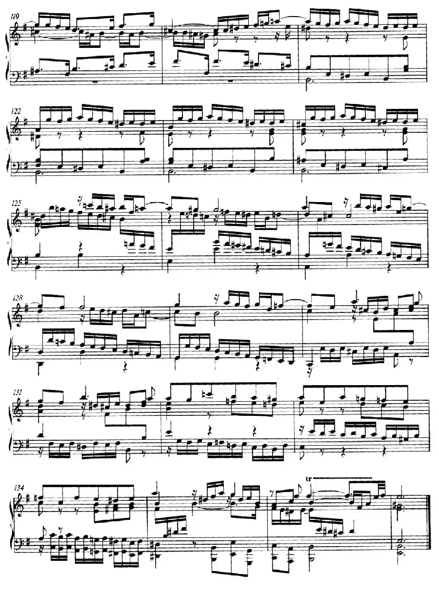 Prelude and Fugue in e Minor BWV 548(e小调前奏曲与赋格)