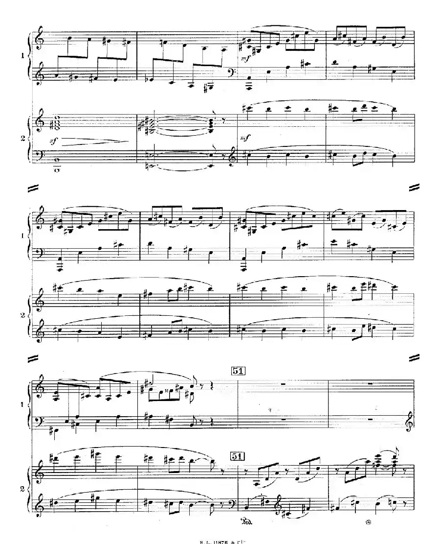 Concerto for 2 Pianos in d Minor(d小调双钢琴协奏曲· 第三乐章)