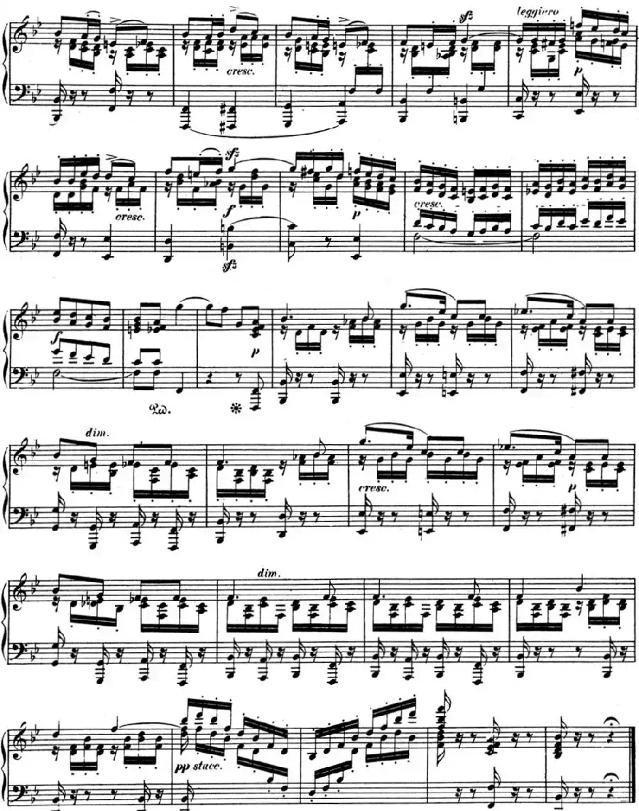 门德尔松无词歌Op.85(NO.6)