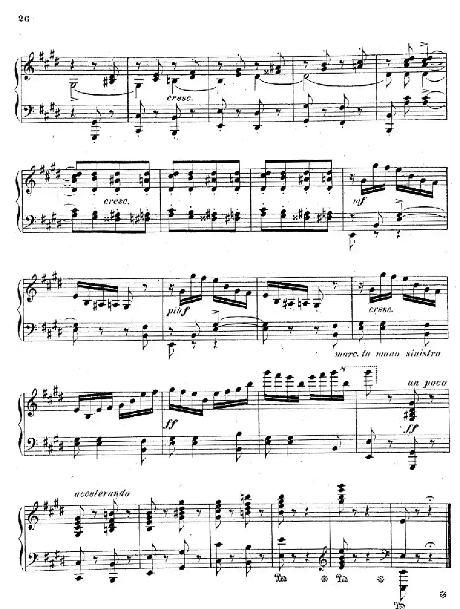 Characteristic Pieces Op.36(8首个性小品·8)