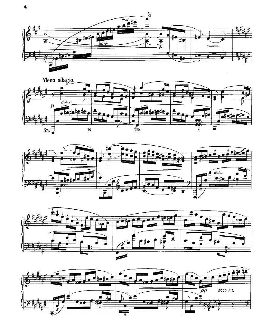 Four Rhapsodies Op.11(4首狂想曲·Ⅱ)