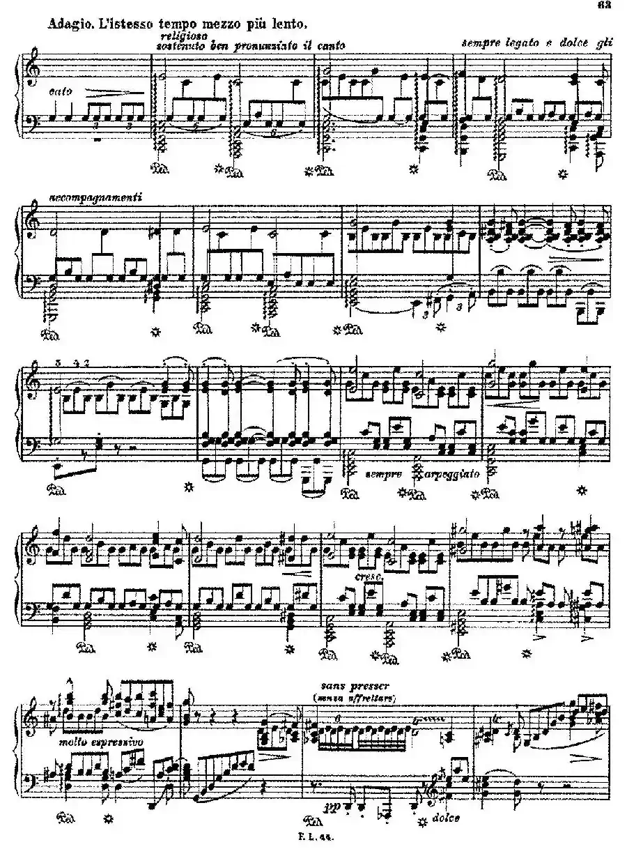 Album d'un Voyageur S.156(旅行者札记·第一册)(印象与诗篇·5. 奥伯曼山谷 Vallee d'Obermann)