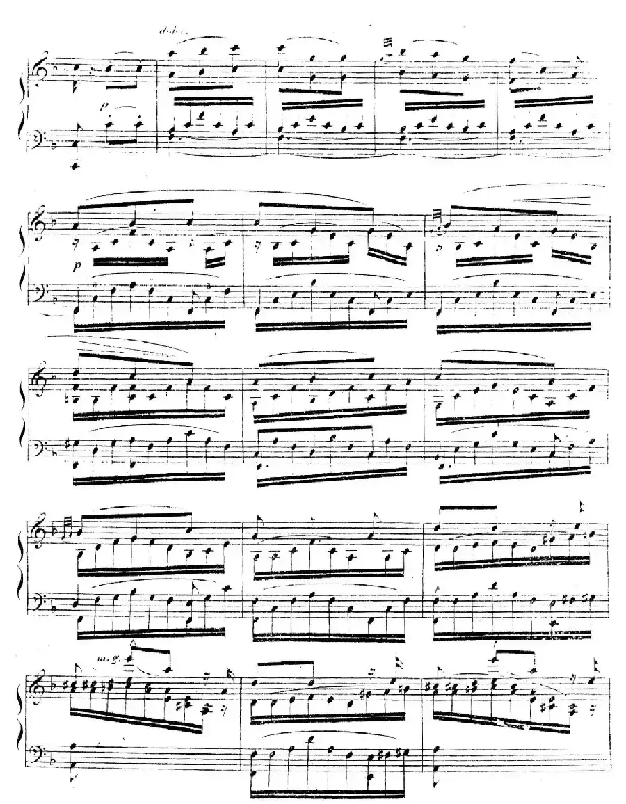 Canzonette Italienne Op.36-5(意大利小歌曲)