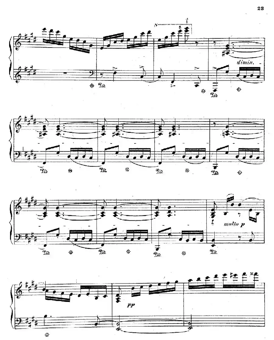 Characteristic Pieces Op.36(8首个性小品·8)