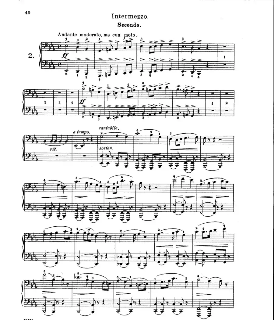 L'Arlesienne Suite No·2(阿莱城姑娘·第二组曲·四手联弹)