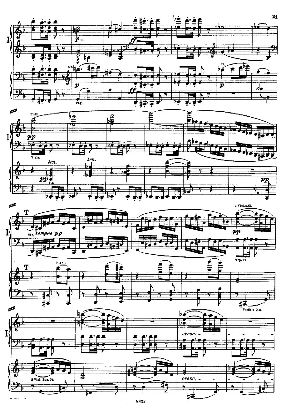 d小调第九交响曲 Op.125(双钢琴P13——22)