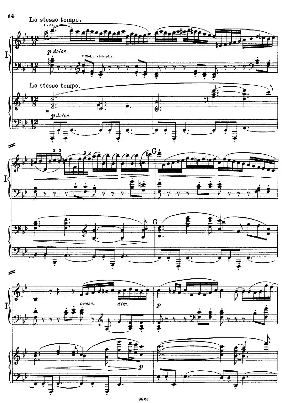 d小调第九交响曲 Op.125(双钢琴P63——72)