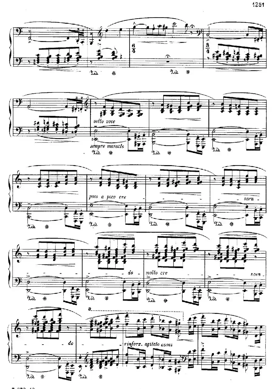 Two Polonaises S.223(2首波洛奈兹舞曲·E大调)