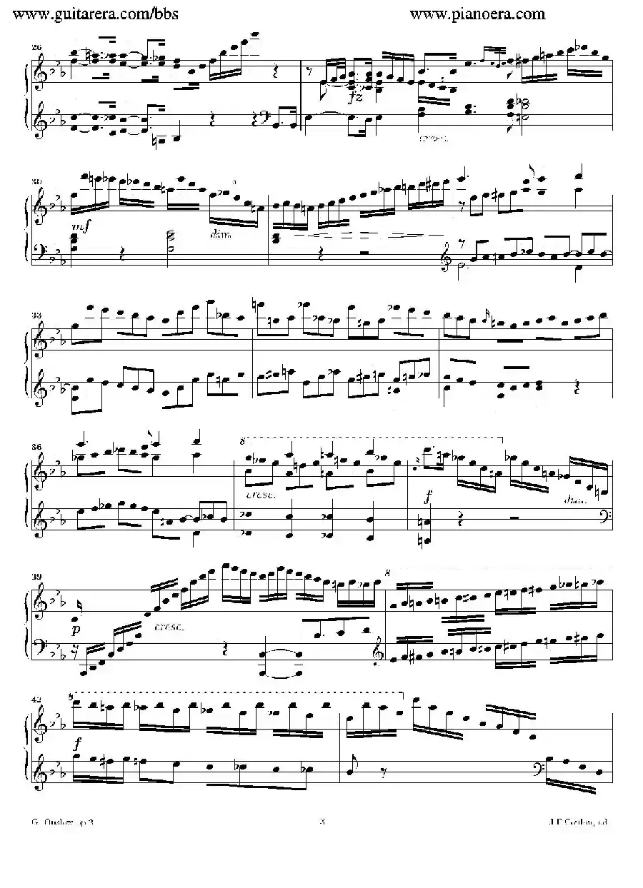 Grande Piano Sonata in c Minor Op.2(c小调华丽钢琴奏鸣曲·第一乐章)