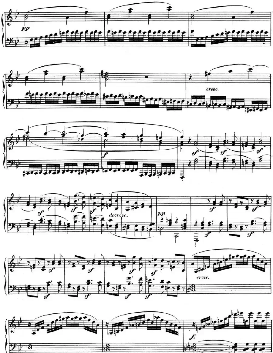 贝多芬钢琴奏鸣曲11 降B大调 Op.22 B-flat major