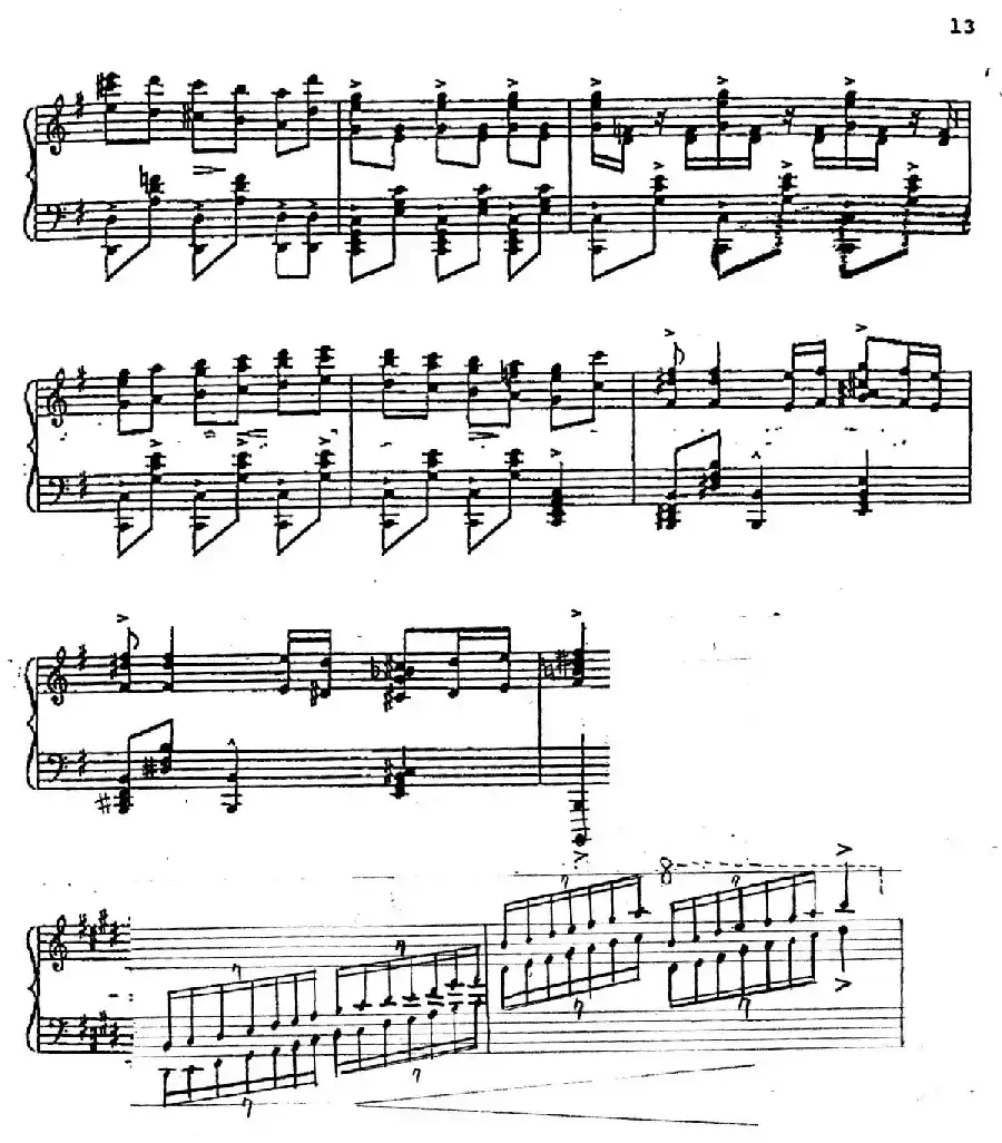 Carmen Variations 12 Pieces(12首卡门主题变奏曲·3)