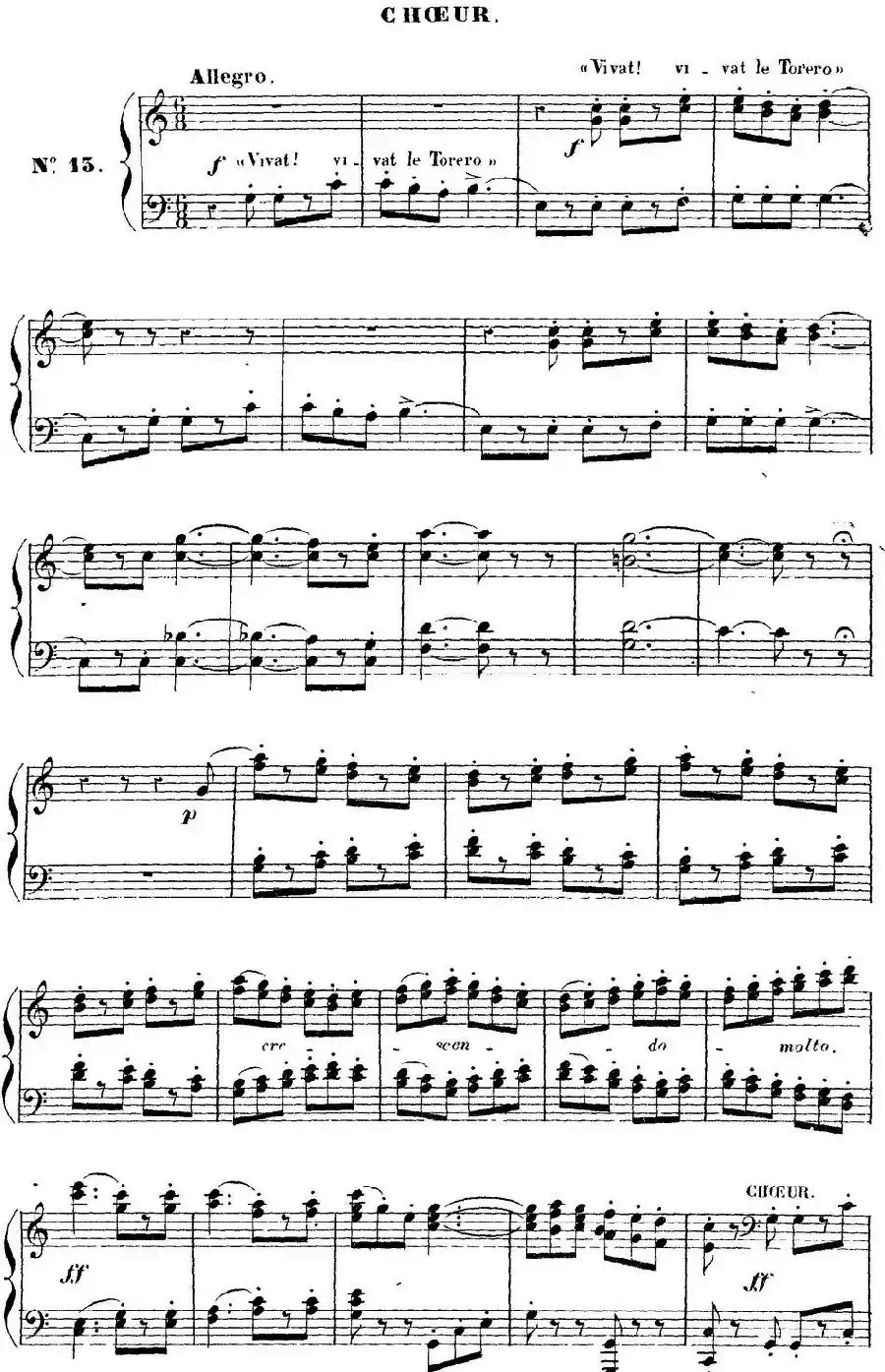 Carmen for Solo Piano(卡门全剧钢琴独奏版)(No.13)