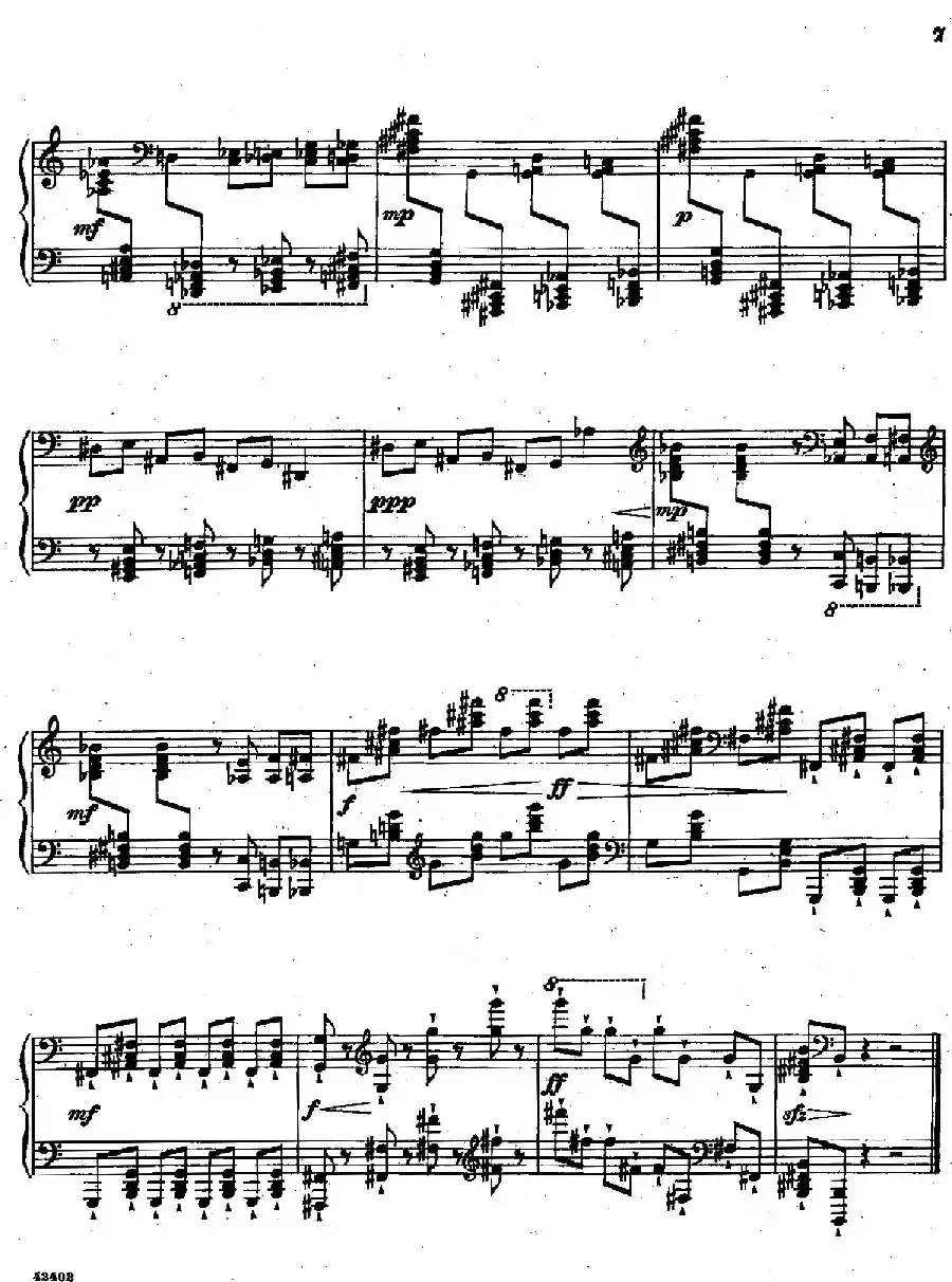 2 Toccatas(2首托卡塔)(No.1)