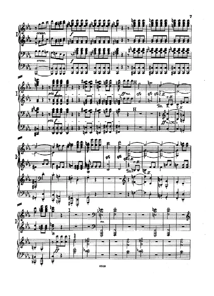 Symphony No.5 in c Minor Op.67(双钢琴版第1——2乐章)