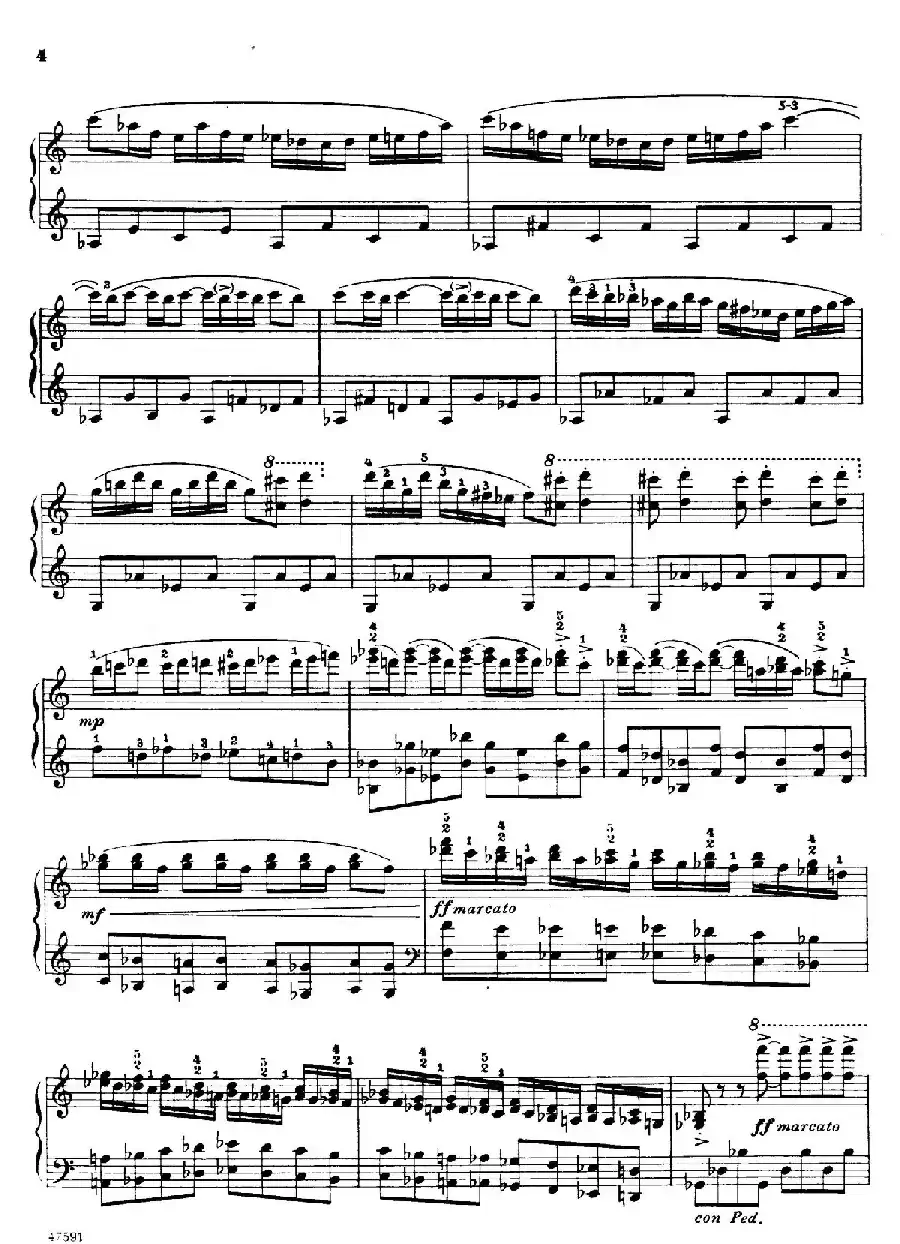 Piano Sonata in E-flat Major Op.95(降E大调钢琴奏鸣曲·Ⅰ)