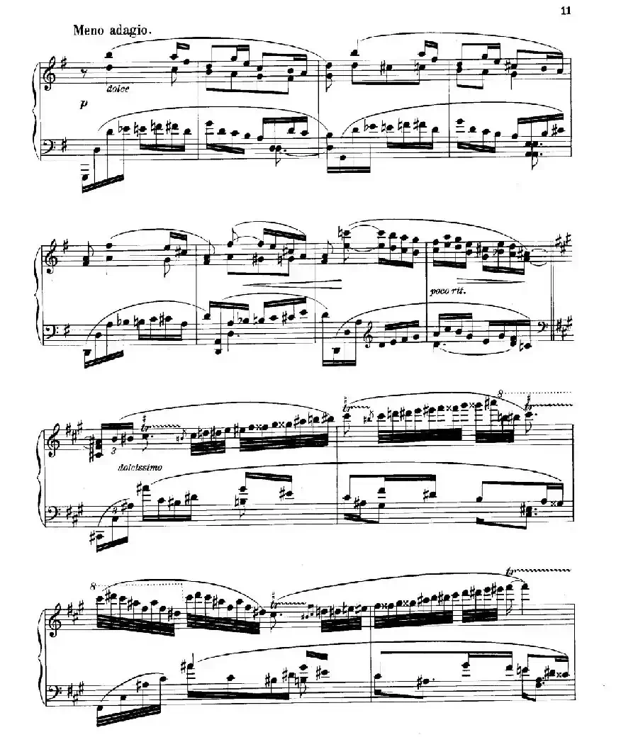 Four Rhapsodies Op.11(4首狂想曲·Ⅱ)