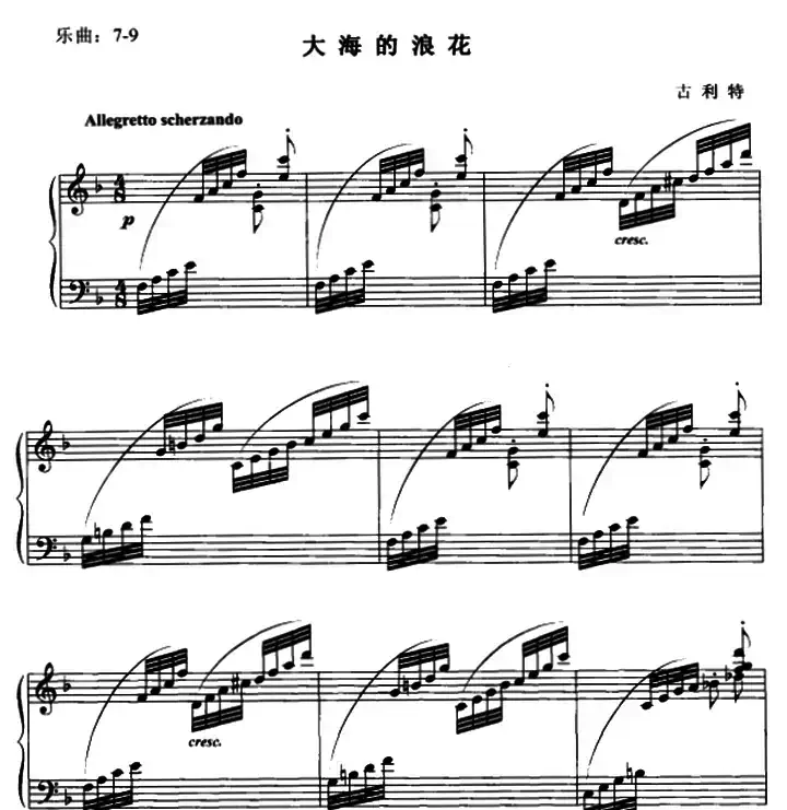 大海的浪花