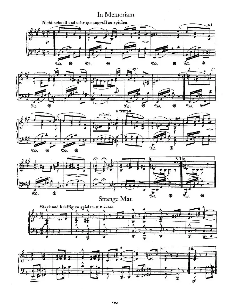 Album für die Jugend Op.68(儿童钢琴曲集)