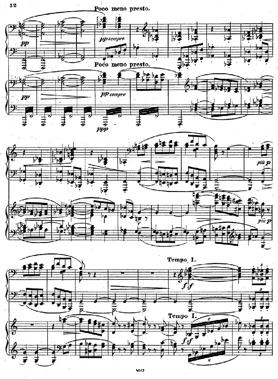 Symphony No.4 in e Minor Op.98(e小调第四交响曲·双钢琴)