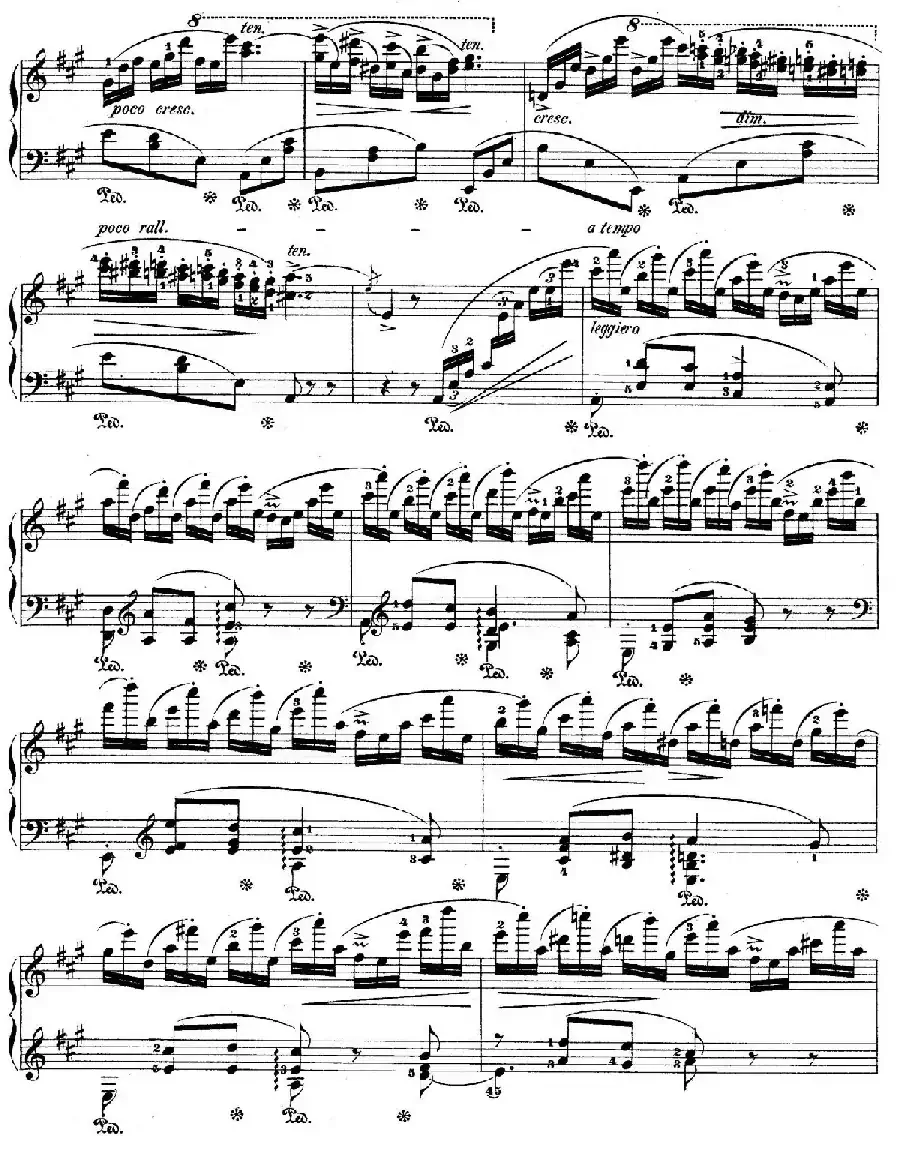 Grand Fantasy on Polish Airs Op.13(华丽的波兰民歌幻想曲·钢琴独奏版)