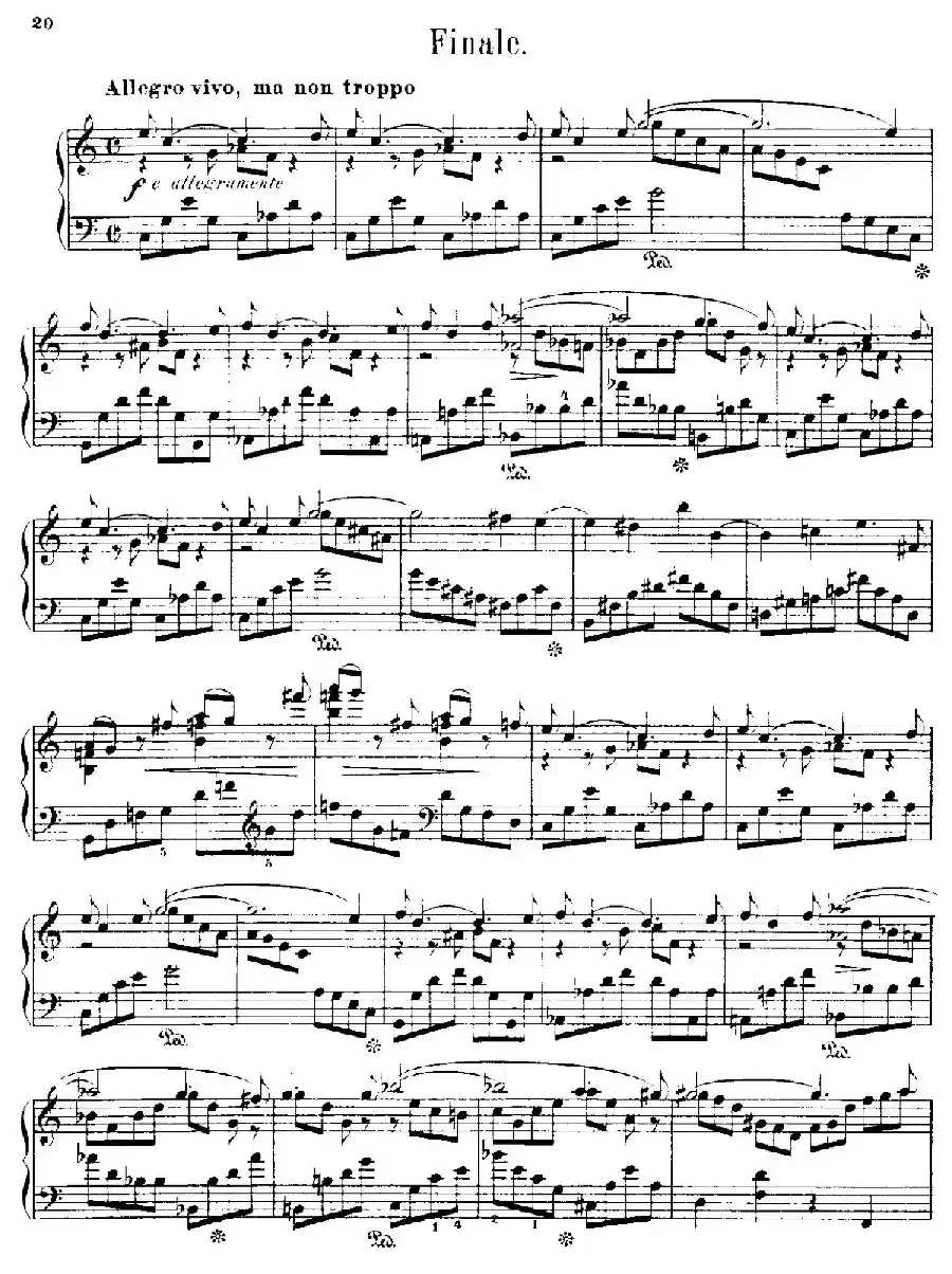 Petite Sonate Dans La Forme Classique Op.9(古典小奏鸣曲)