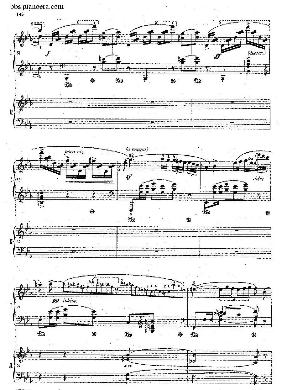 Grande Polonaise Brilliante Preceded by an Andante Spianato Op.22(平静的行板与华丽的波兰舞曲·双钢琴版)