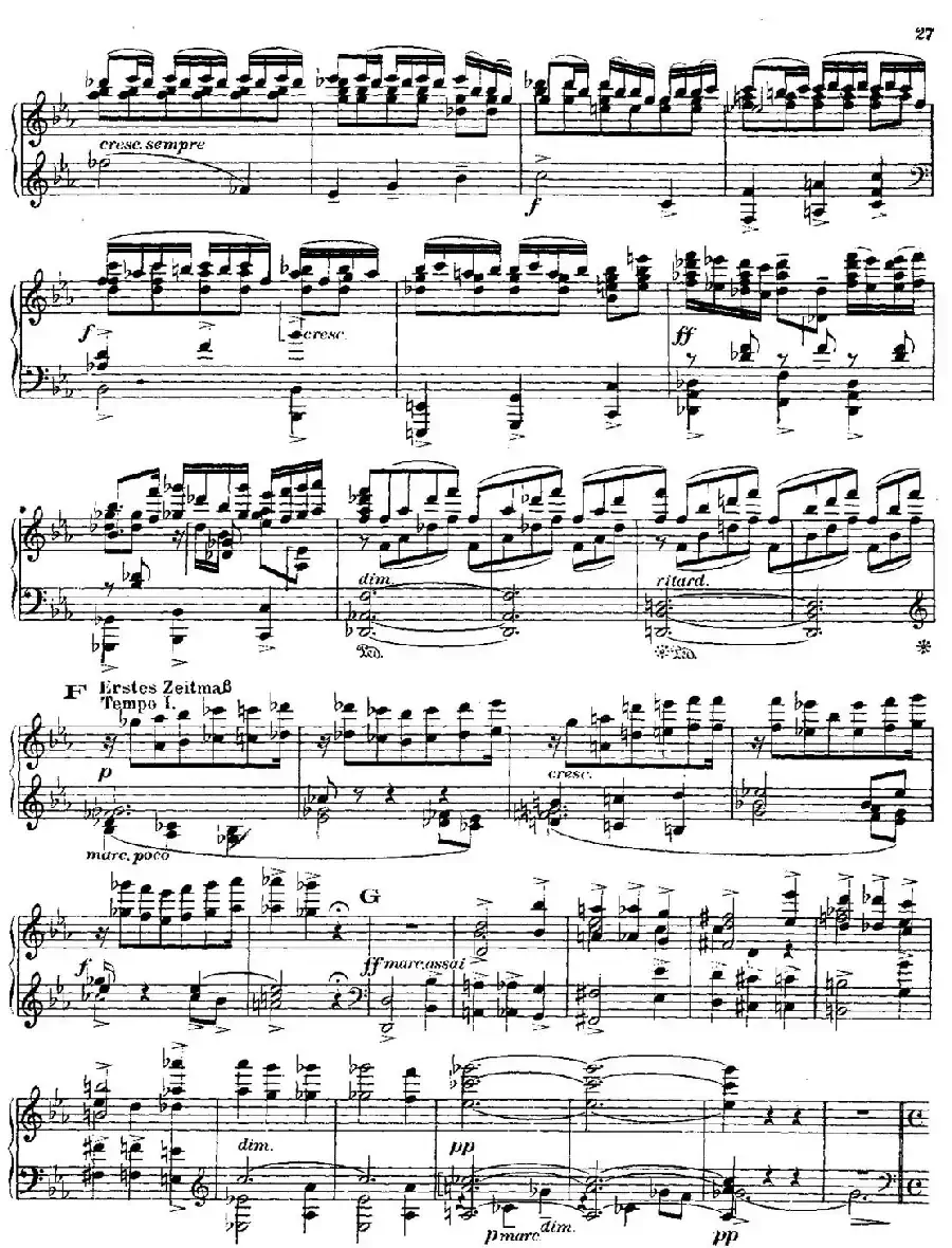 Symphony No.3 in d Minor - Solo Piano(d小调第三交响曲·钢琴独奏版·Ⅱ)
