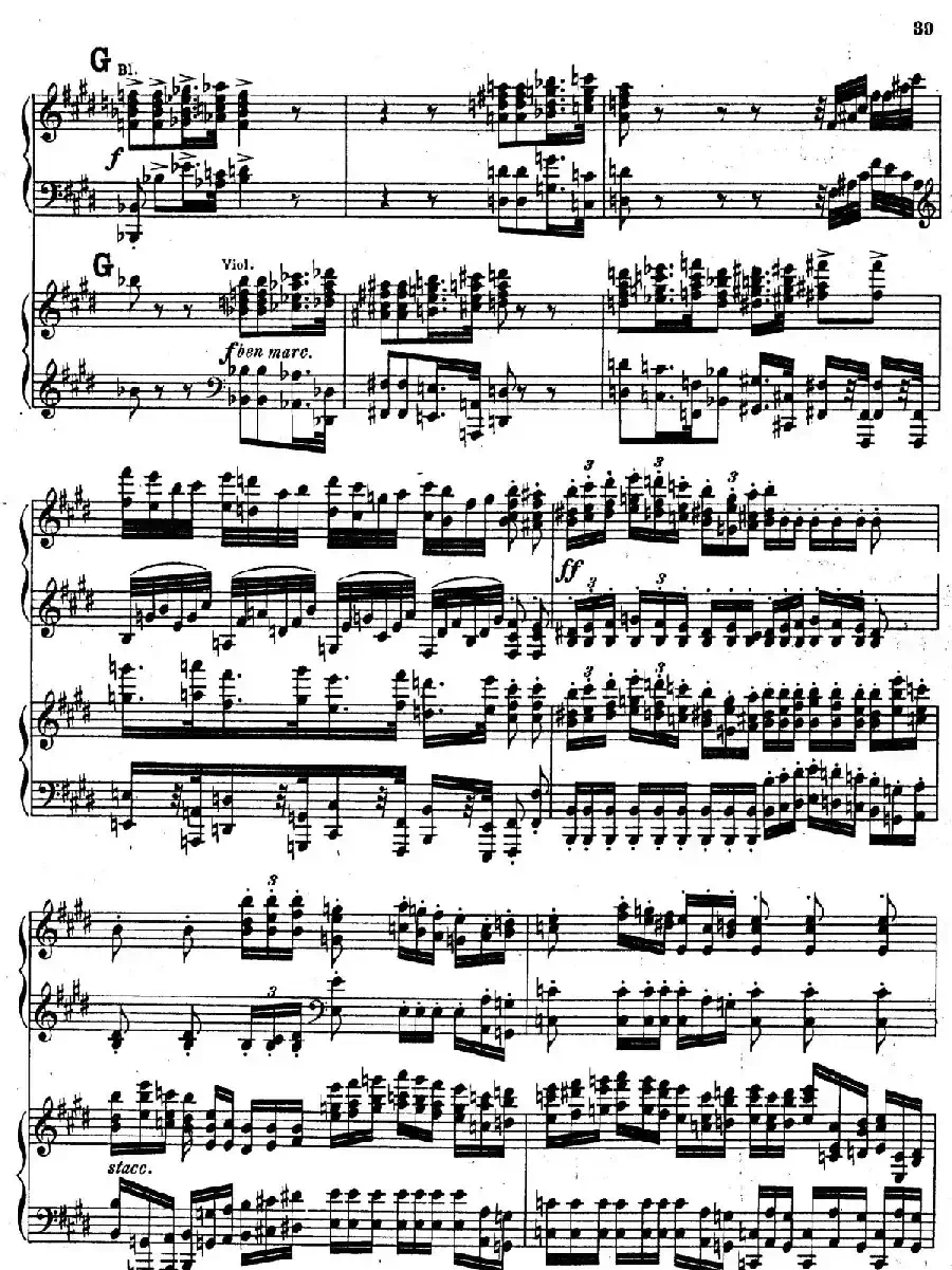 Symphony No.4 in e Minor Op.98(e小调第四交响曲·双钢琴)