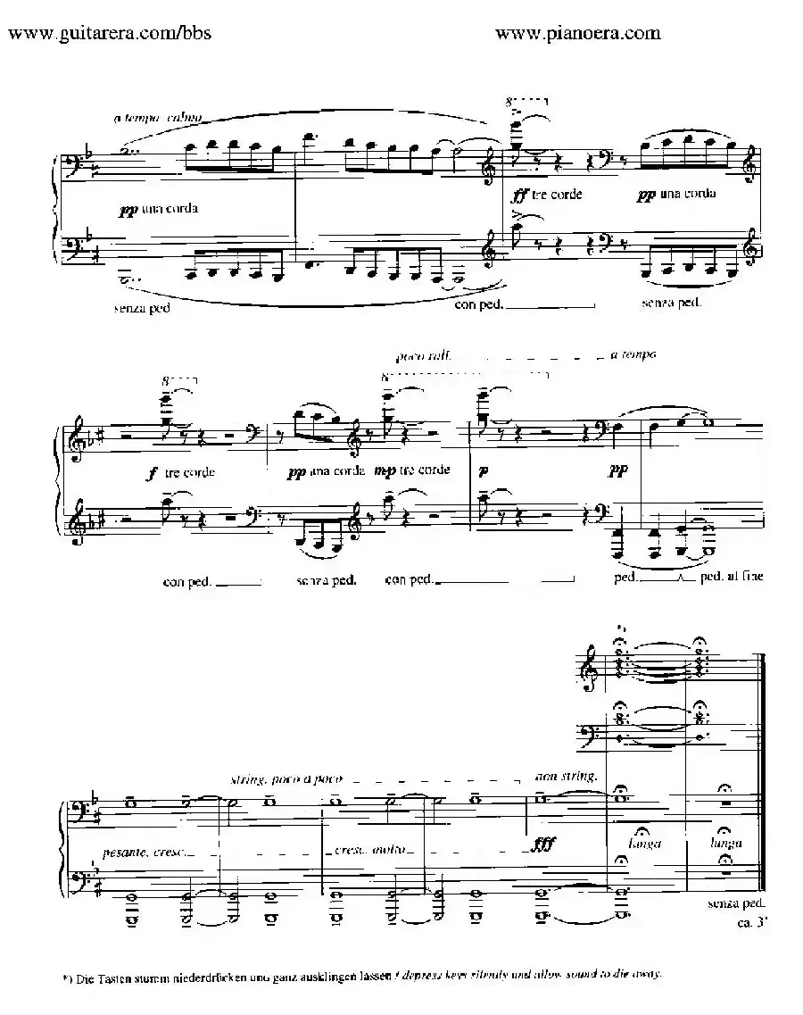 Musica Ricercata(音乐习作·5)